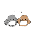 ビビとムギのSTAY HOME（個別スタンプ：13）