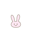 ちょっとばかりお口の悪いうさぎ（個別スタンプ：1）