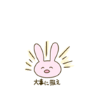ちょっとばかりお口の悪いうさぎ（個別スタンプ：22）