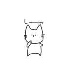 ふつうのネコ（個別スタンプ：11）