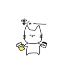 ふつうのネコ（個別スタンプ：16）