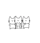 ふつうのネコ（個別スタンプ：40）