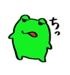 カエルの日常・3。（個別スタンプ：24）