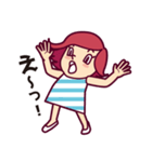 はねっ返り可愛子ちゃんの日常スタンプ（個別スタンプ：11）