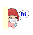 ミス・リルの毎日 ₍外出自粛中₎（個別スタンプ：1）