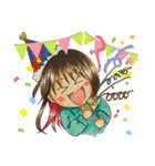 彼女の毎日（個別スタンプ：35）