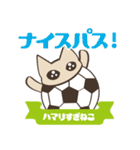 サッカーにハマりすぎねこ（個別スタンプ：40）