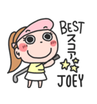 Joey専用ゴルフスタンプ（個別スタンプ：7）