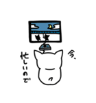 笑顔の張り付いた生き物（個別スタンプ：9）