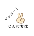 おもしろあいさつ#0（個別スタンプ：3）
