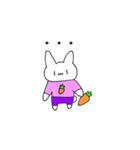 にんじんだいすき うさぎさん（個別スタンプ：8）