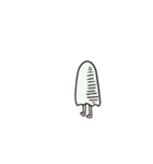 おばけのおばけさんのスタンプ（個別スタンプ：5）