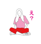 ピンクは嫌いじゃない（個別スタンプ：7）