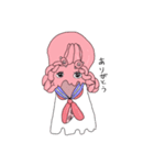 セーラー服と三つ編みのタコ（個別スタンプ：3）