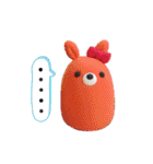 ねんど生まれのなかまたち（個別スタンプ：5）