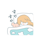 まいにち女の子（個別スタンプ：4）
