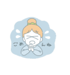 まいにち女の子（個別スタンプ：14）