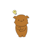 いぬ氏（個別スタンプ：35）