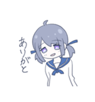 女の子とかめ（個別スタンプ：7）