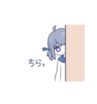 女の子とかめ（個別スタンプ：13）