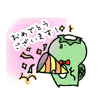 ゆるいかっぱ。（個別スタンプ：35）