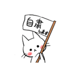 子猫のねこすけ＆フクロウのふくすけ 4（個別スタンプ：21）