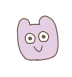 うさぎサんとゆかいなどうぶつたち（個別スタンプ：1）