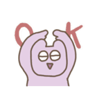 うさぎサんとゆかいなどうぶつたち（個別スタンプ：8）