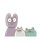 うさぎサんとゆかいなどうぶつたち（個別スタンプ：38）
