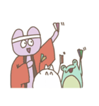 うさぎサんとゆかいなどうぶつたち（個別スタンプ：39）