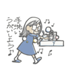 ぐち子さん。STAY HOME編（個別スタンプ：3）