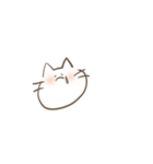 ねこのすたんぷ(うさぎもいるよ)（個別スタンプ：2）