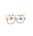 ねこのすたんぷ(うさぎもいるよ)（個別スタンプ：6）