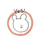 誰でもくまピ（個別スタンプ：5）