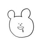 誰でもくまピ（個別スタンプ：34）