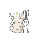 日常のコンセントうさちゃん（個別スタンプ：10）