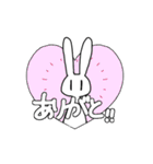 日常のコンセントうさちゃん（個別スタンプ：11）