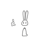 日常のコンセントうさちゃん（個別スタンプ：23）