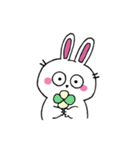 口なしうさぎの文字なしスタンプ（個別スタンプ：29）