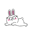 口なしうさぎの文字なしスタンプ（個別スタンプ：39）