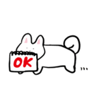 WOLF SHIBA〜日常にポンッと柴犬〜（個別スタンプ：3）