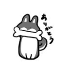 WOLF SHIBA〜日常にポンッと柴犬〜（個別スタンプ：4）