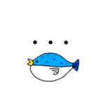 ゆるりら魚スタンプ（個別スタンプ：7）
