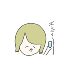 飲もうよみくりちゃん（個別スタンプ：24）