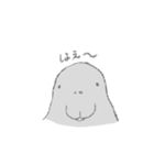 気負わずに生きているジュゴン（個別スタンプ：9）