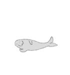 気負わずに生きているジュゴン（個別スタンプ：12）