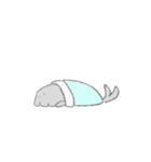気負わずに生きているジュゴン（個別スタンプ：16）