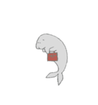 気負わずに生きているジュゴン（個別スタンプ：23）