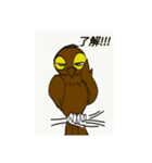 ブラウニー鳥（個別スタンプ：7）