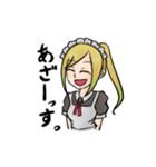 ヤンキーメイドちゃんの日常（個別スタンプ：9）